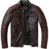 Antoine™ | Retro Leather Jacket