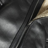 Dorian™ | L’Aviateur: Kožna jakna s krznenim detaljima