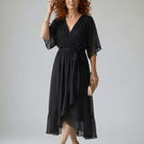 Elric | Midi Draped Dress