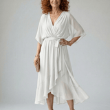 Elric | Midi Draped Dress
