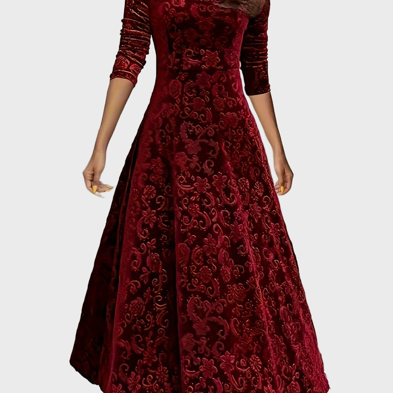 Nicola™ Elegant Velvet Dress