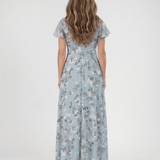 Ismeria | Maxi Haljina od Cvjetnog Chiffona