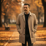 Jonas | Plaid Overcoat