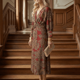 Lune | Prirodna Midi Wrap Haljina