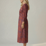 Lune | Prirodna Midi Wrap Haljina