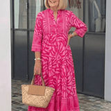 Marielle | Midi Haljina s Dugmadi