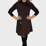 Noella™ Elegant Pleated Dress