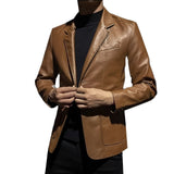 Thierry™ | Elegantna kožna jakna za poslovne prilike