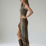 Zalia | Stille Midi Draped Dress