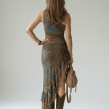 Zalia | Stille Midi Draped Dress